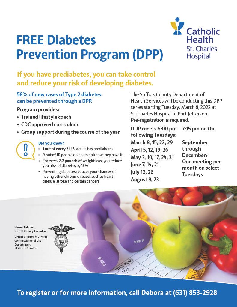 diabetes prevention flyer