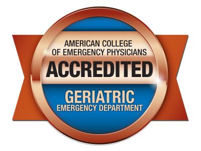 Geriatric accreditation logo