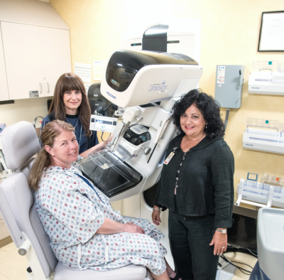 women's imaging patient