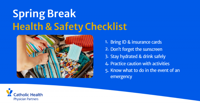 infographic spring safety tips