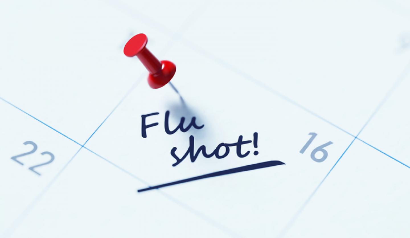 calendar for flu shot